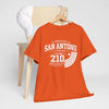 Chocolate San Antonio 210 Vintage Athletic T‑Shirt