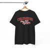 White Smoke Columbus Ohio Varsity T-Shirt – Retro College Style Streetwear Tee