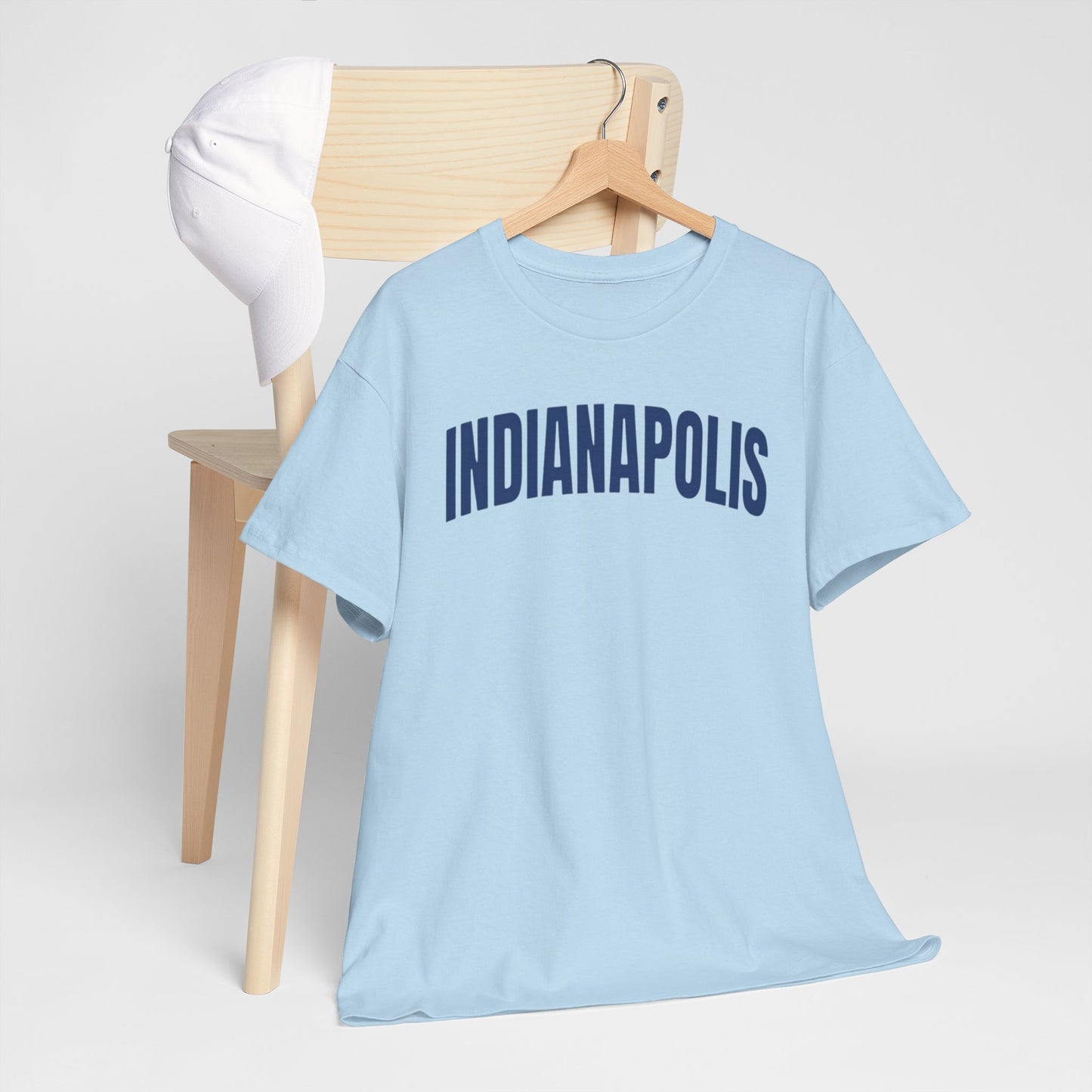 Light Blue Indianapolis Colts Classic Tee — City Graphic T-Shirt