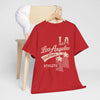 Firebrick Los Angeles Athletic Graphic T-Shirt – Retro LA Streetwear City Tee