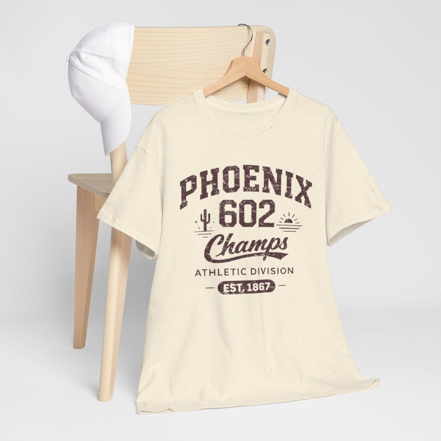 Phoenix 602 Champs T-Shirt — Vintage Athletic Arizona Tee