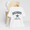 Lavender Kickoff Dallas Football Club Tee — Vintage Star Game Day Shirt