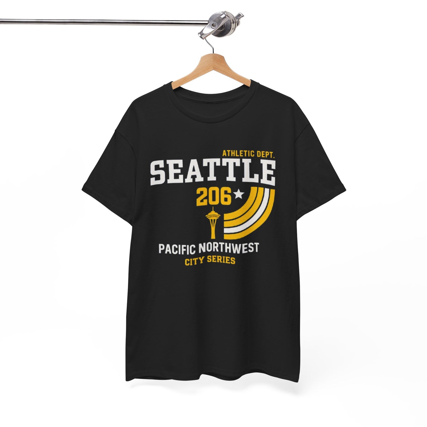 Seattle 206 Athletic Dept. T-Shirt — Pacific Northwest City Series