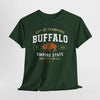 Dark Slate Gray Buffalo City of Champions Retro T-Shirt