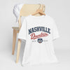 Lavender Nashville Downtown Tee — Vintage USA Music City Shirt