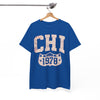 White Smoke CHI Athletic 1978 T-Shirt – Chicago Streetwear Vintage Sports Tee