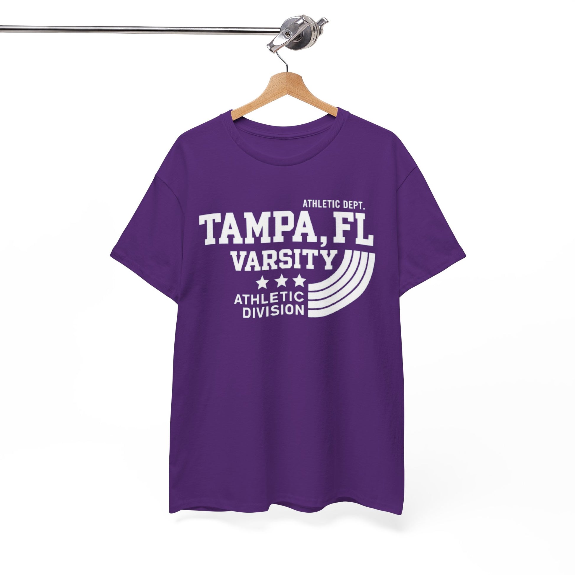 White Smoke Tampa varsity FL t-shirt,  athletic tee vintage collegiate sports style shirt