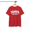 White Smoke Tampa Florida Vintage  Varsity Tee — Retro City  T-Shirt