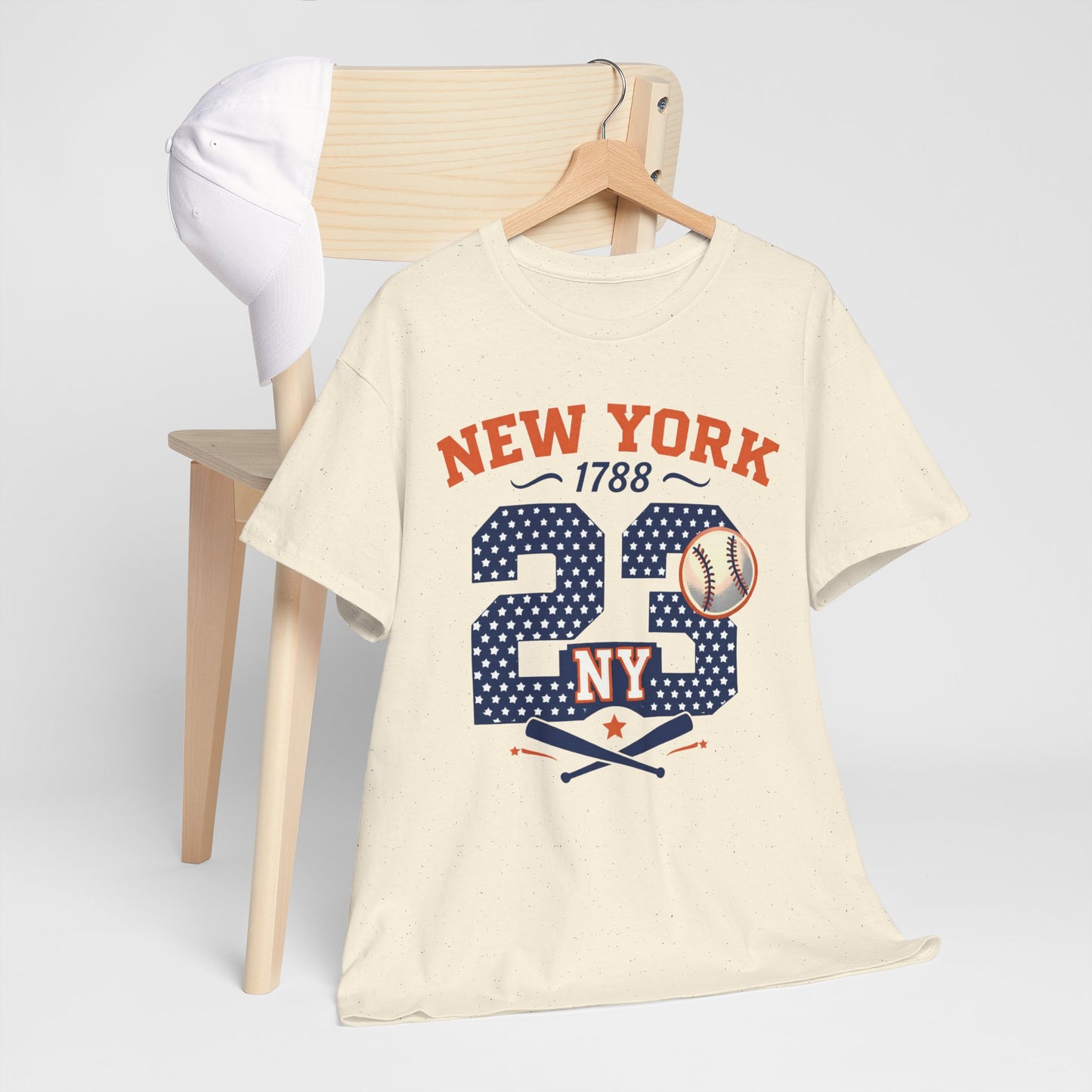 Baseball New York 23 T-Shirt — Retro NY Baseball Tee