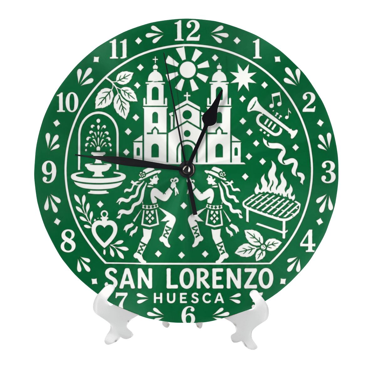Reloj de Pared San Lorenzo Huesca streetwear fashion product image 6