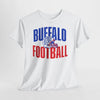 Lavender Buffalo Football T-Shirt — Retro Helmet Sports Tee