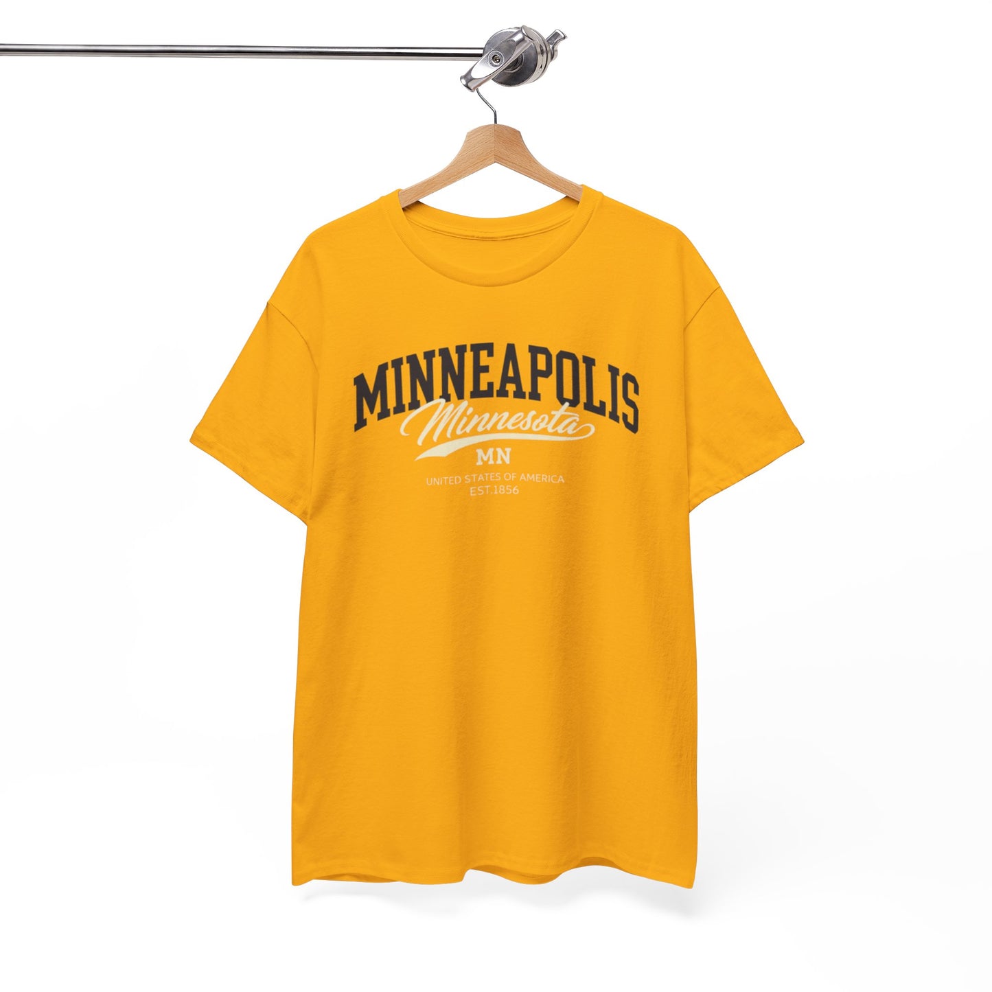 Minneapolis Minnesota Vintage Athletic Tee — City sporty casual outfit  Unisex T-Shirt
