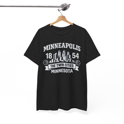 Minneapolis Est. 1854 Skyline T-Shirt — The Twin Cities, Minnesota