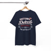 Detroit Motown Basketball T-Shirt — The Motor City 1941 Vintage Tee – breathable comfort wear, breathable comfort wear, image 1.0
