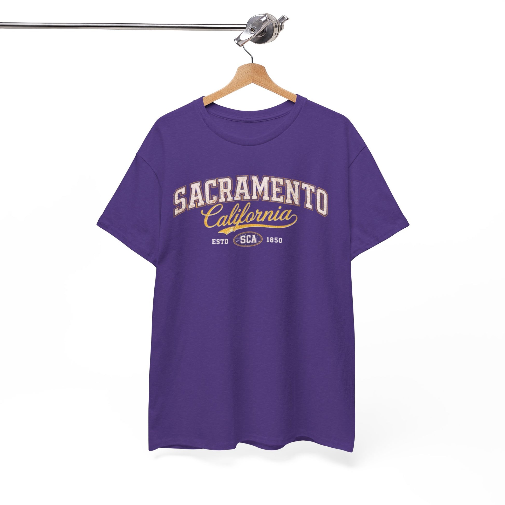 White Smoke Sacramento California Vintage Collegiate Tee