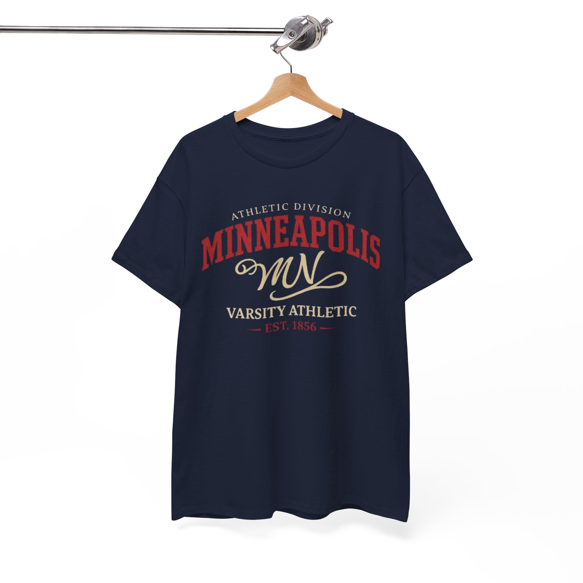 Minneapolis Varsity Athletic Tee — MN Retro College T-Shirt streetwear fashion product image 1