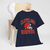 Cleveland Browns Helmet Tee — Vintage Football Fan T-Shirt