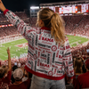 Alabama Crimson and White Game Day Jacket – Trendy College Football Streetwear