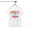 White Smoke Kansas City MO Skyline T-Shirt — Heart of America Athletic Tee