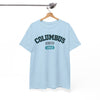 White Smoke Columbus Ohio 1812 Tee — City Graphic T-Shirt