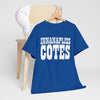 Dark Slate Blue Indianapolis Colts InnanaPliss Cotes Tee — Bold Text Graphic T-Shirt