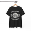 White Smoke Baseball Championship T-Shirt — New York 1903 Vintage Sports Tee