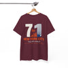 White Smoke New York City 7 to 1 Skyline Tee — The City That Never Sleeps