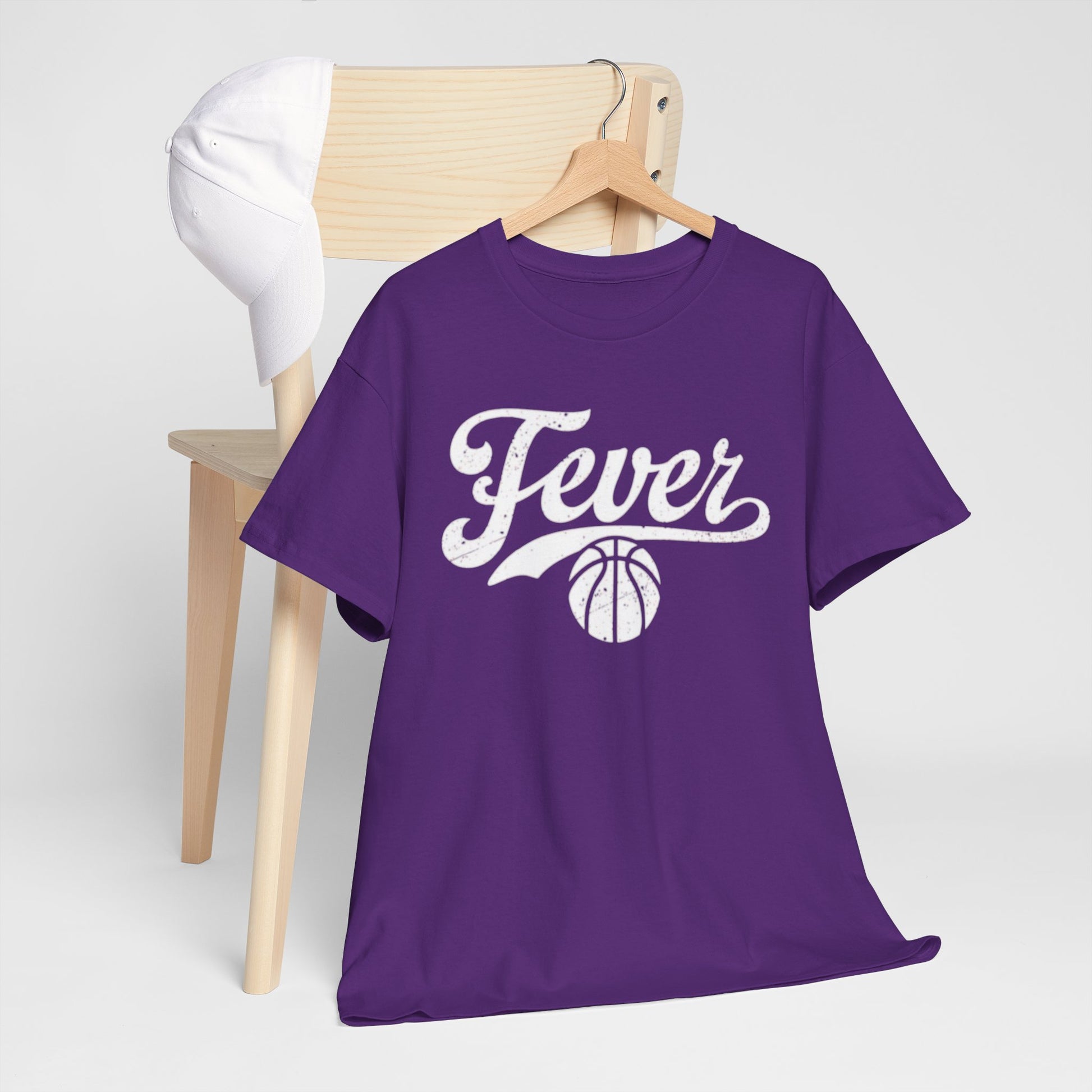 Lavender Indiana Fever Basketball  Tee