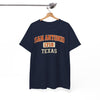 San Antonio 1718 Texas Tee — Vintage City T‑Shirt – casual fan outfit, lightweight game day shirt, image 1.0
