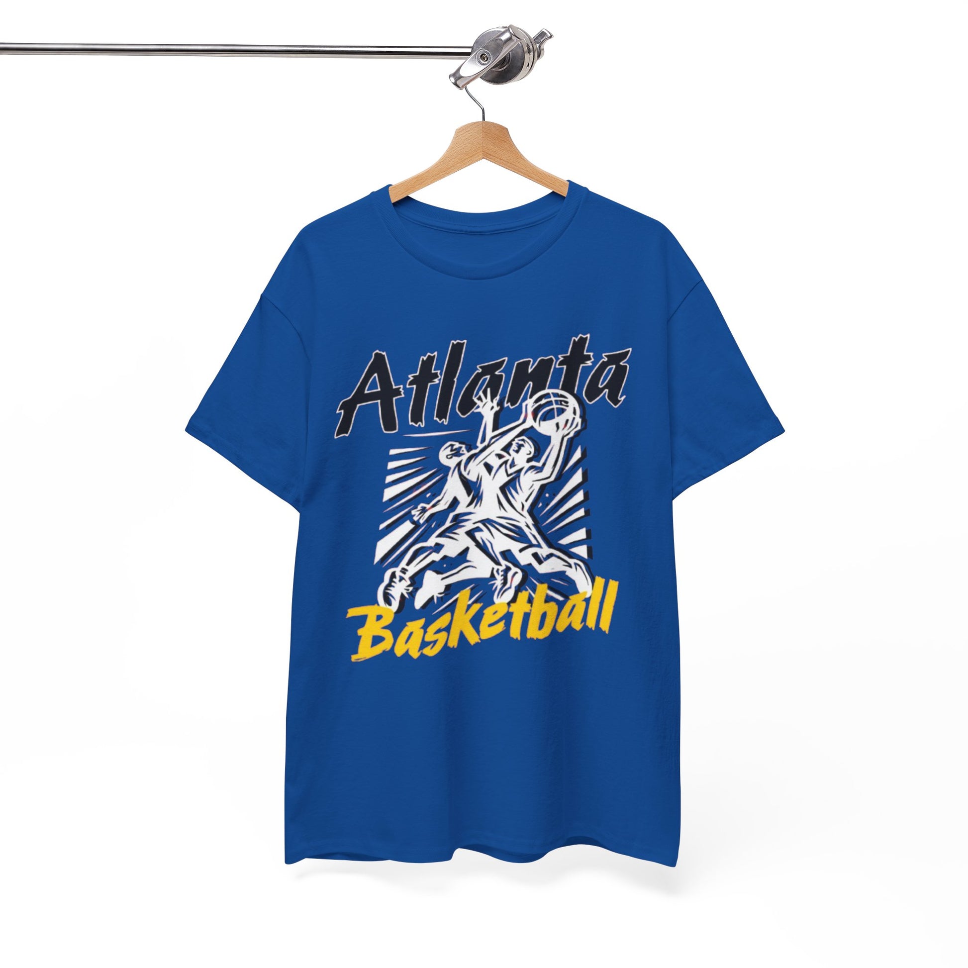 White Smoke Atlanta Basketball Tee