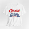 Lavender Chicago Northside Baseball Tee — Est. 1876 Vintage Sports T‑Shirt