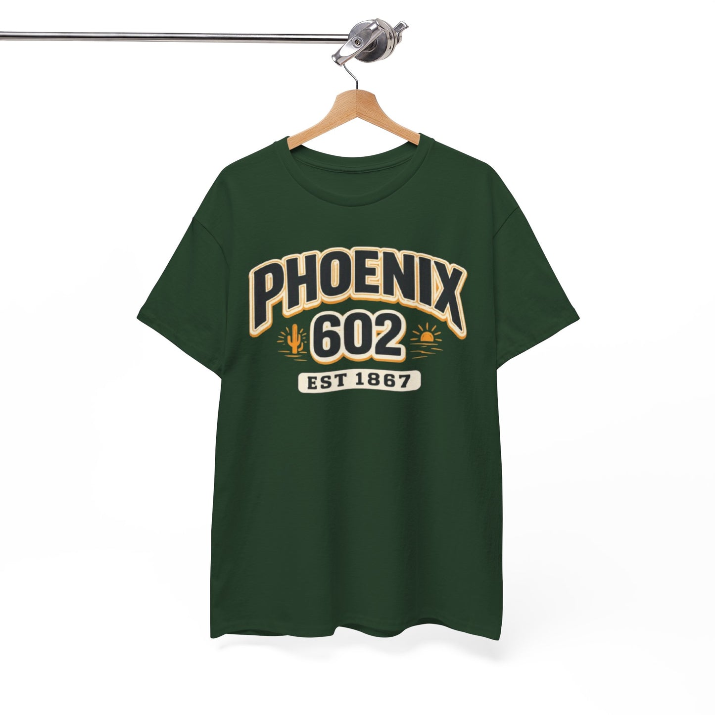 Phoenix 602 T-Shirt – Retro Arizona City Tee (EST 1867)