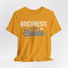 Goldenrod Tricou Bucuresti Majestic — Tricou Vintage Romanian City (Est. 1459)
