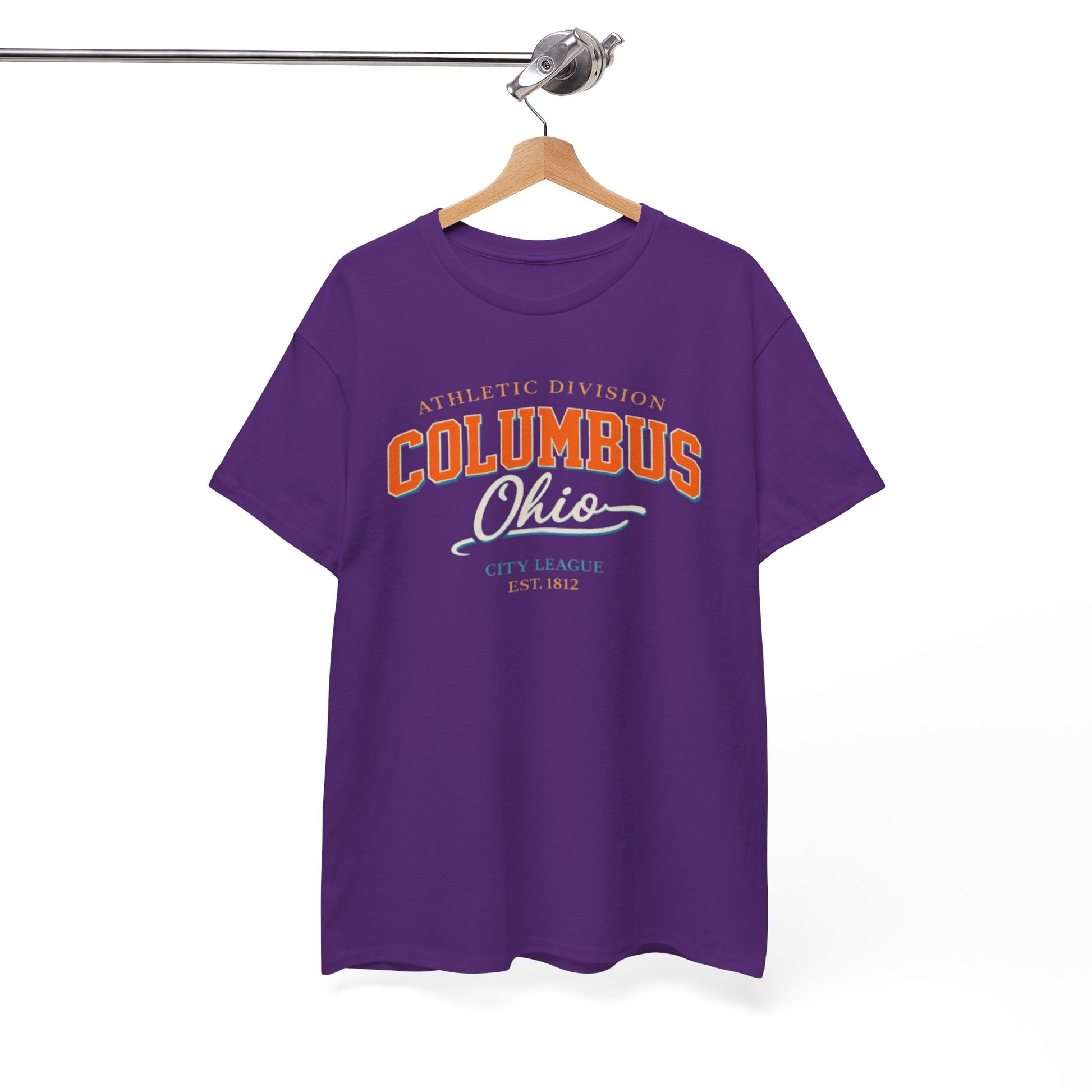 White Smoke Columbus Ohio Athletic Division T-Shirt