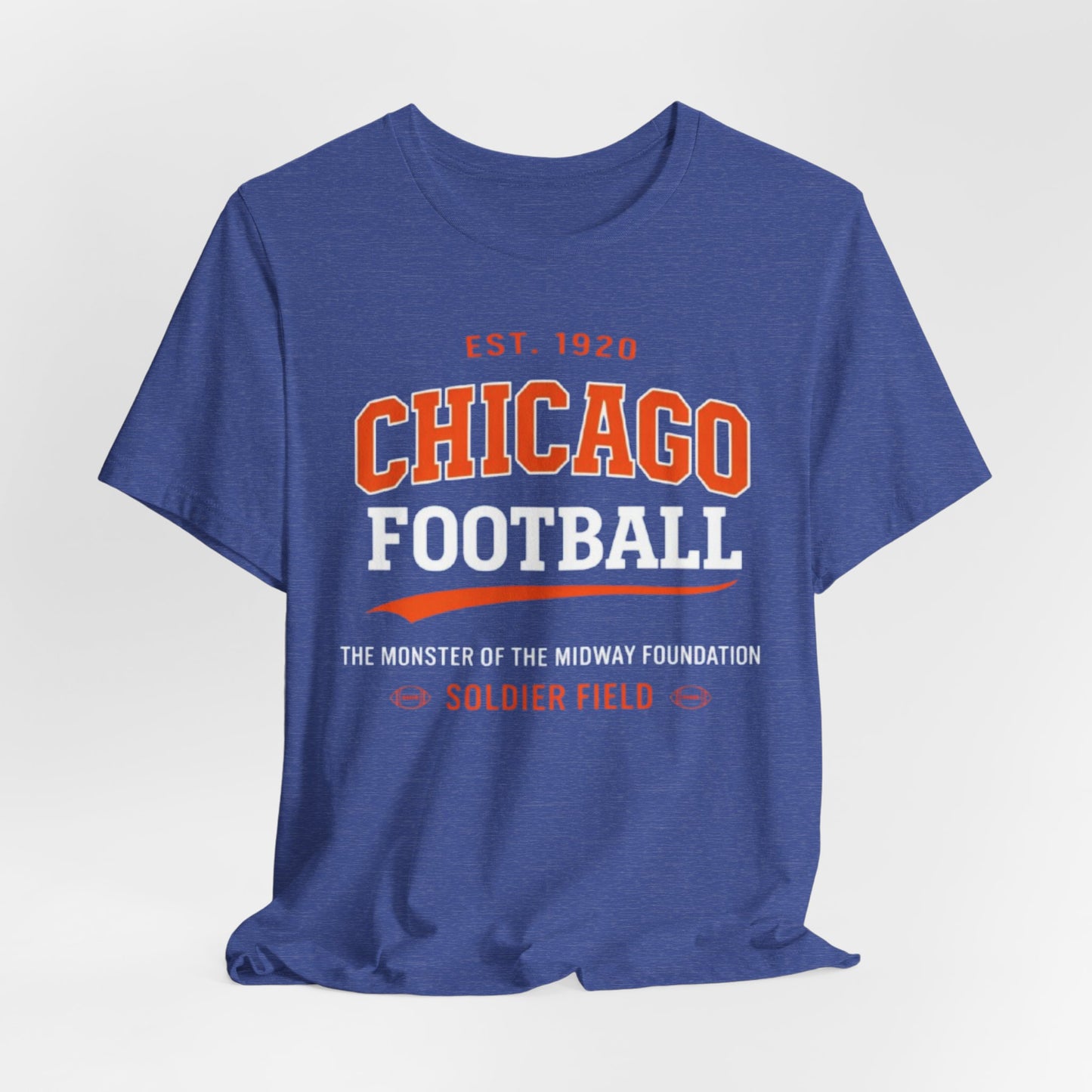Chicago Football Tee — Soldier Field Vintage-style Fan Shirt