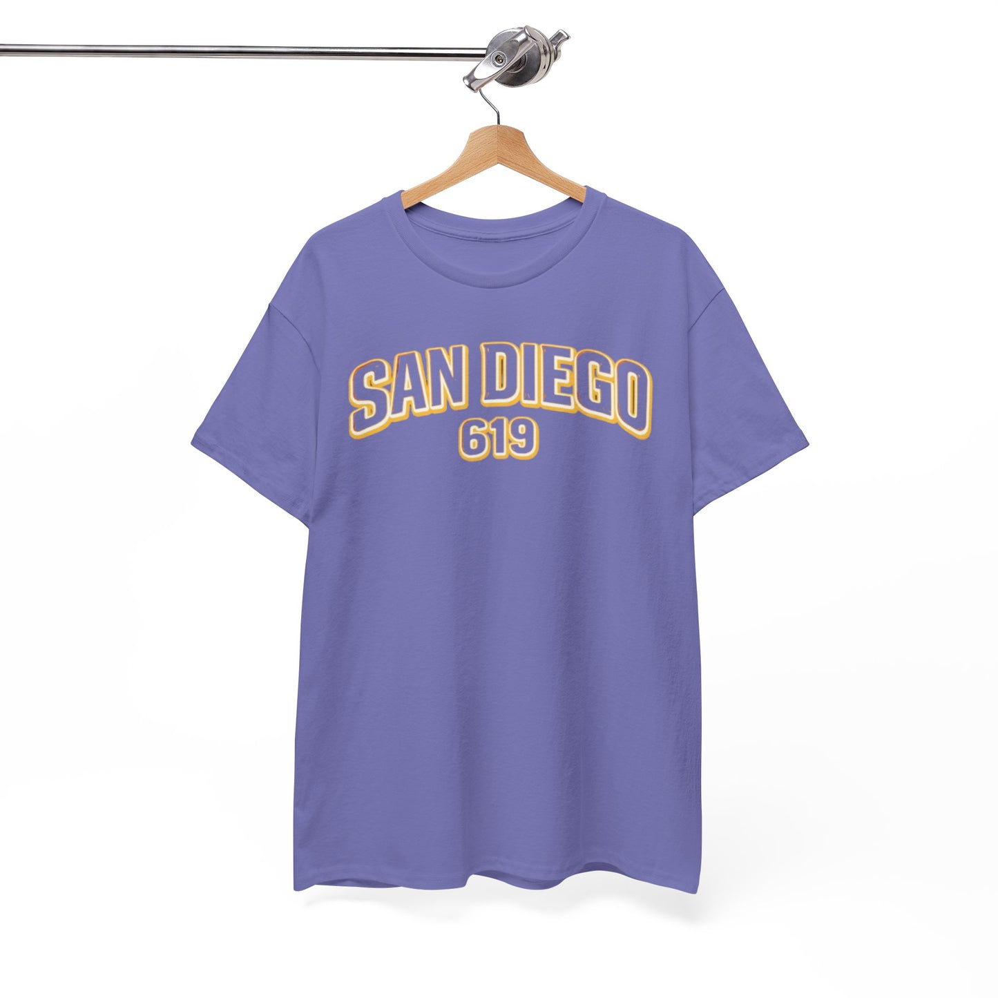 San Diego Baseball Vibe 619 T Shirt – Minimal California Streetwear Tee