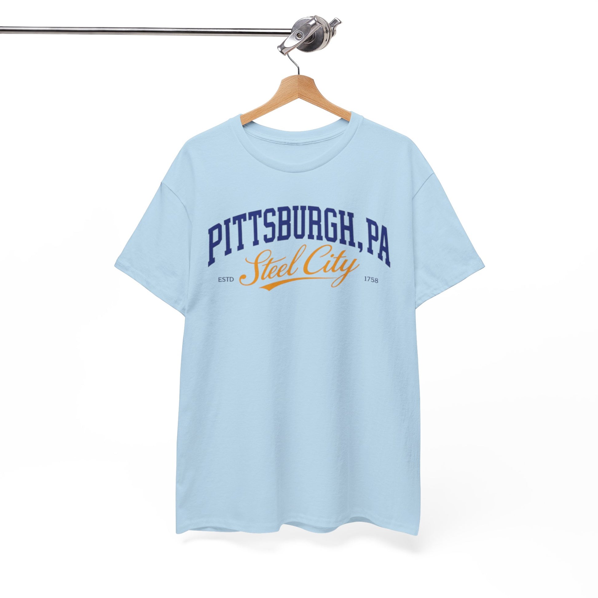 Pittsburgh, PA Steel City T‑Shirt — Retro City Urban graphic Tee streetwear fashion product image 1
