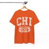 White Smoke CHI Athletic 1978 T-Shirt – Chicago Streetwear Vintage Sports Tee