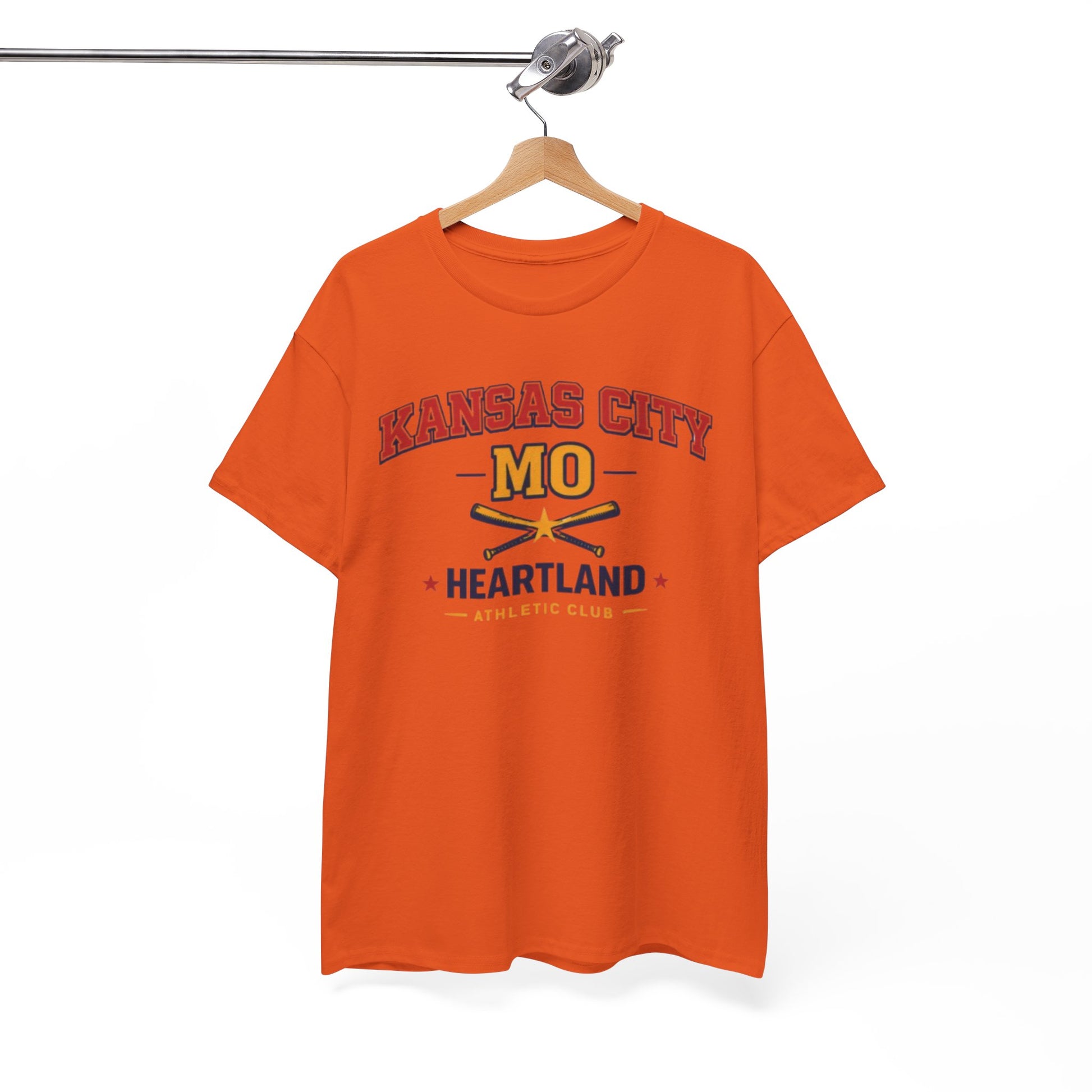White Smoke Kansas City MO Heartland Baseball Tee