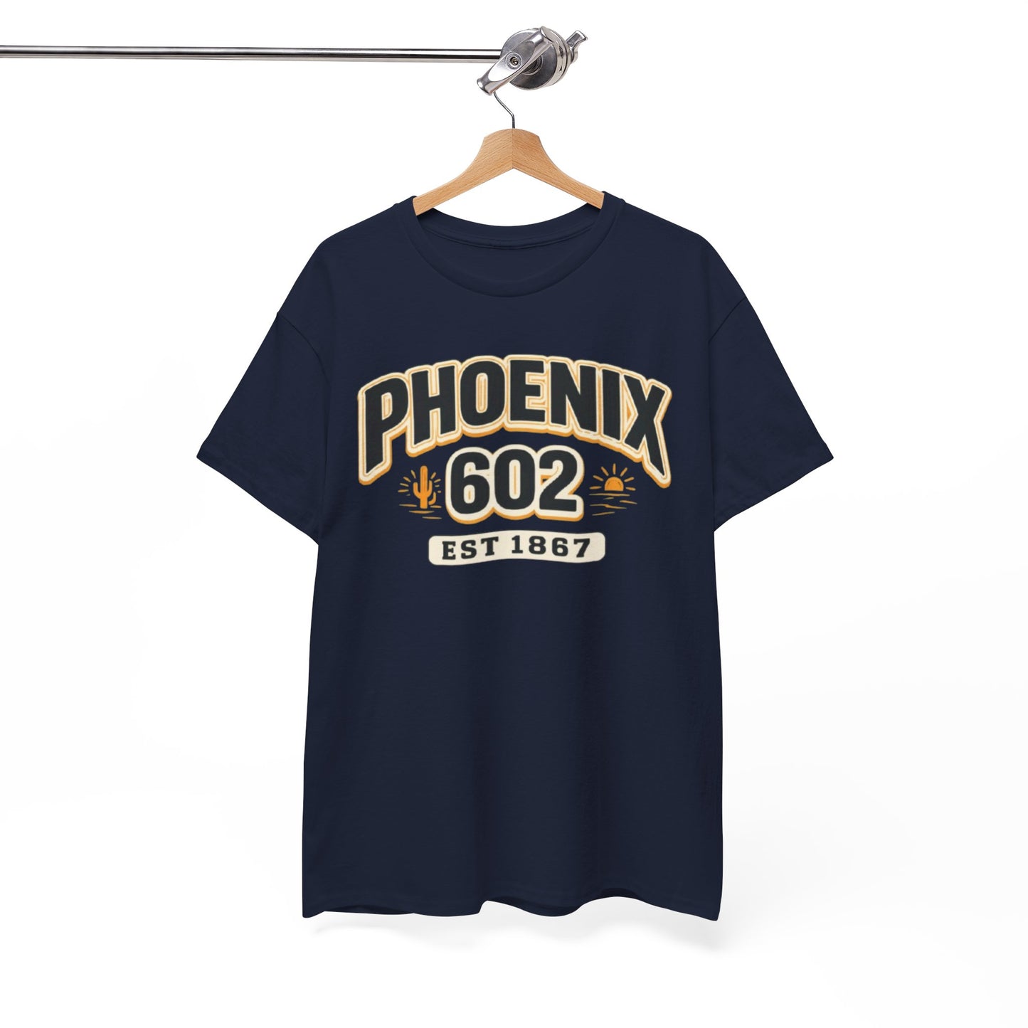 Phoenix 602 T-Shirt – Retro Arizona City Tee (EST 1867)