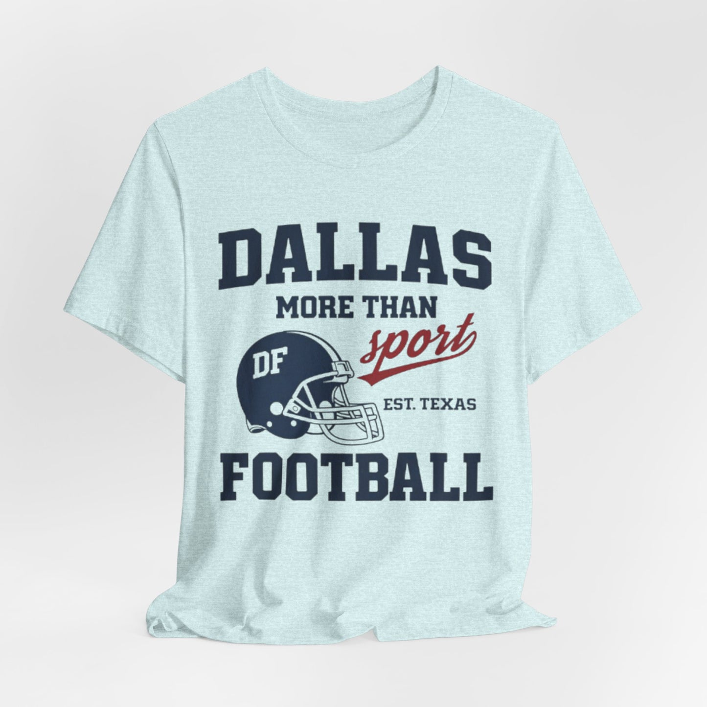 Dallas Football Tee — "Dallas More Than Sport" Vintage Helmet T‑Shirt – sportswear style, sportswear style, image 1.0