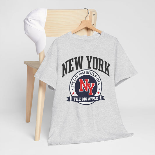 New York The Big Apple Tee — NY City That Never Sleeps Graphic T‑Shirt