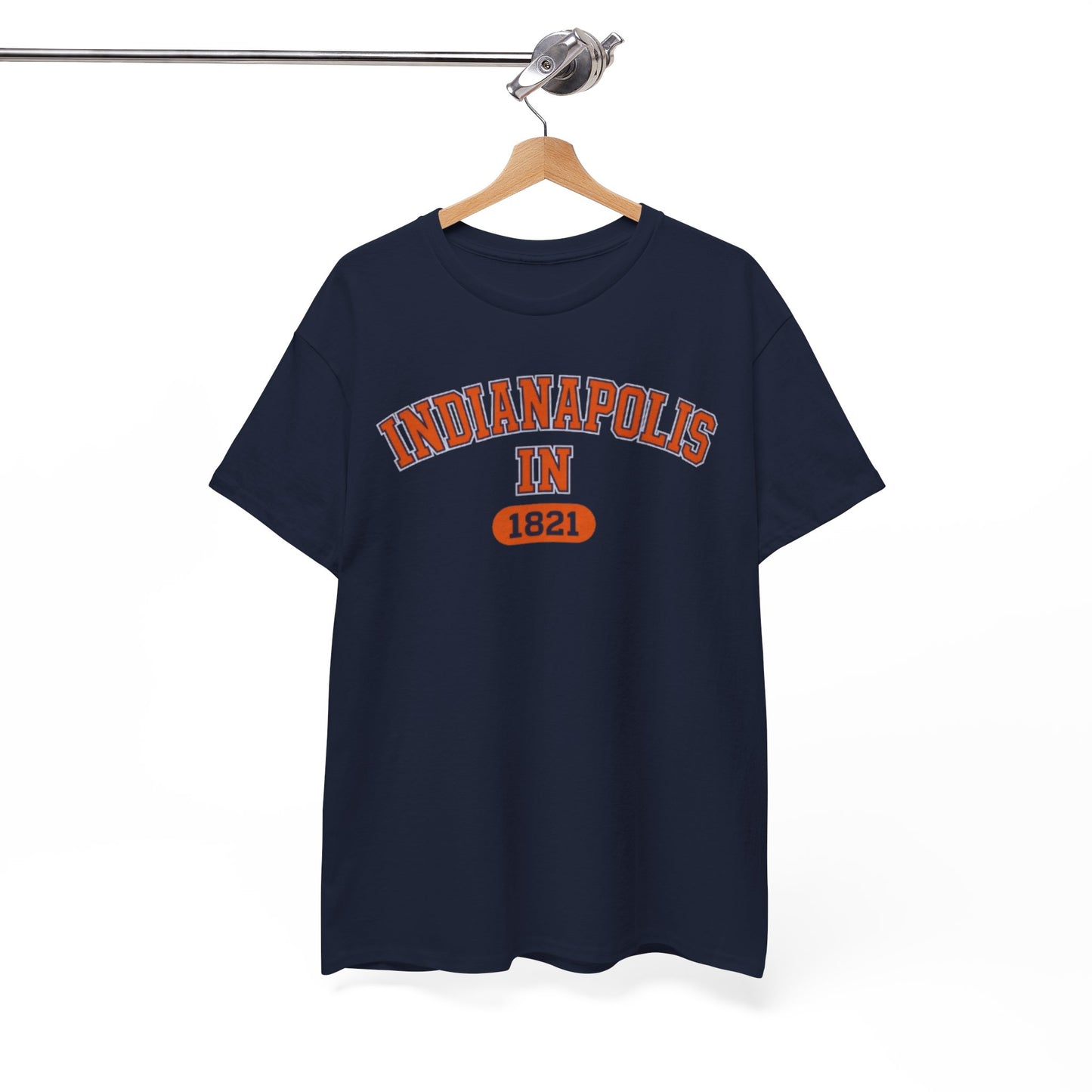 Indianapolis IN 1821 Varsity T Shirt Vintage Indiana City Tee Retro College Style – game day outfit, casual fan outfit, image 1.0
