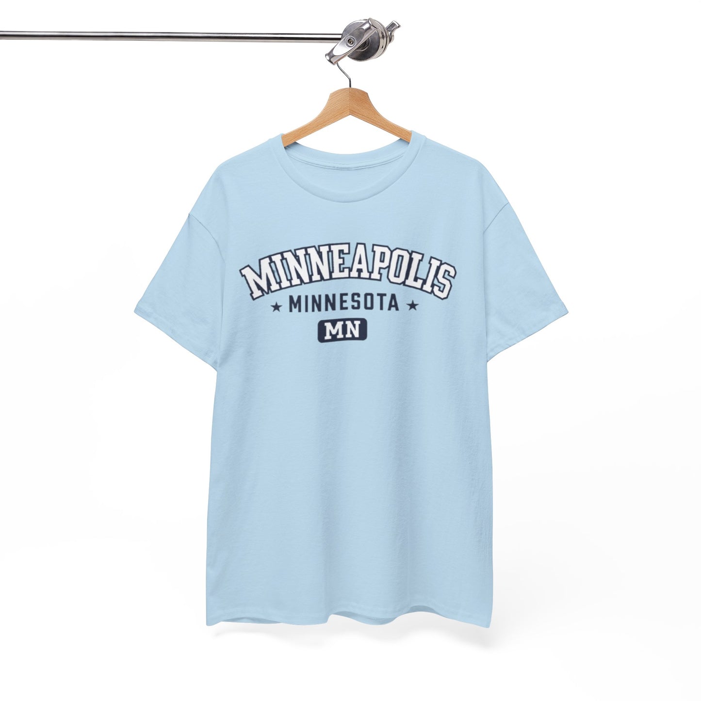 Minneapolis Minnesota MN Retro College T-Shirt — City  Tee