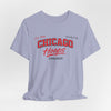 Dark Gray Chicago Hoops Tee – Vintage Chicago Basketball Shirt