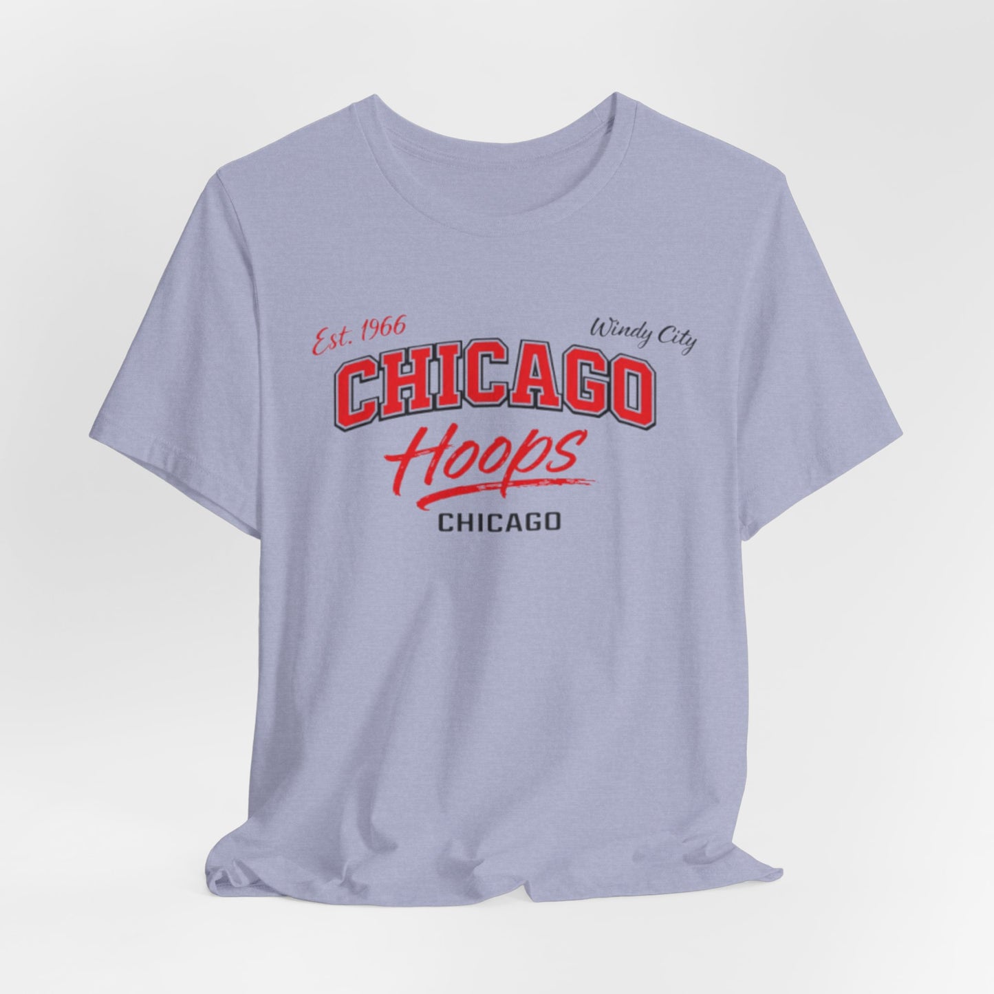 Chicago Hoops Tee – Vintage Chicago Basketball Shirt