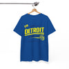 Detroit Motor City Graphic Tee - Retro 'MI. Since 1837' Orange T-Shirt – football shirt, fan gear, image 1.0