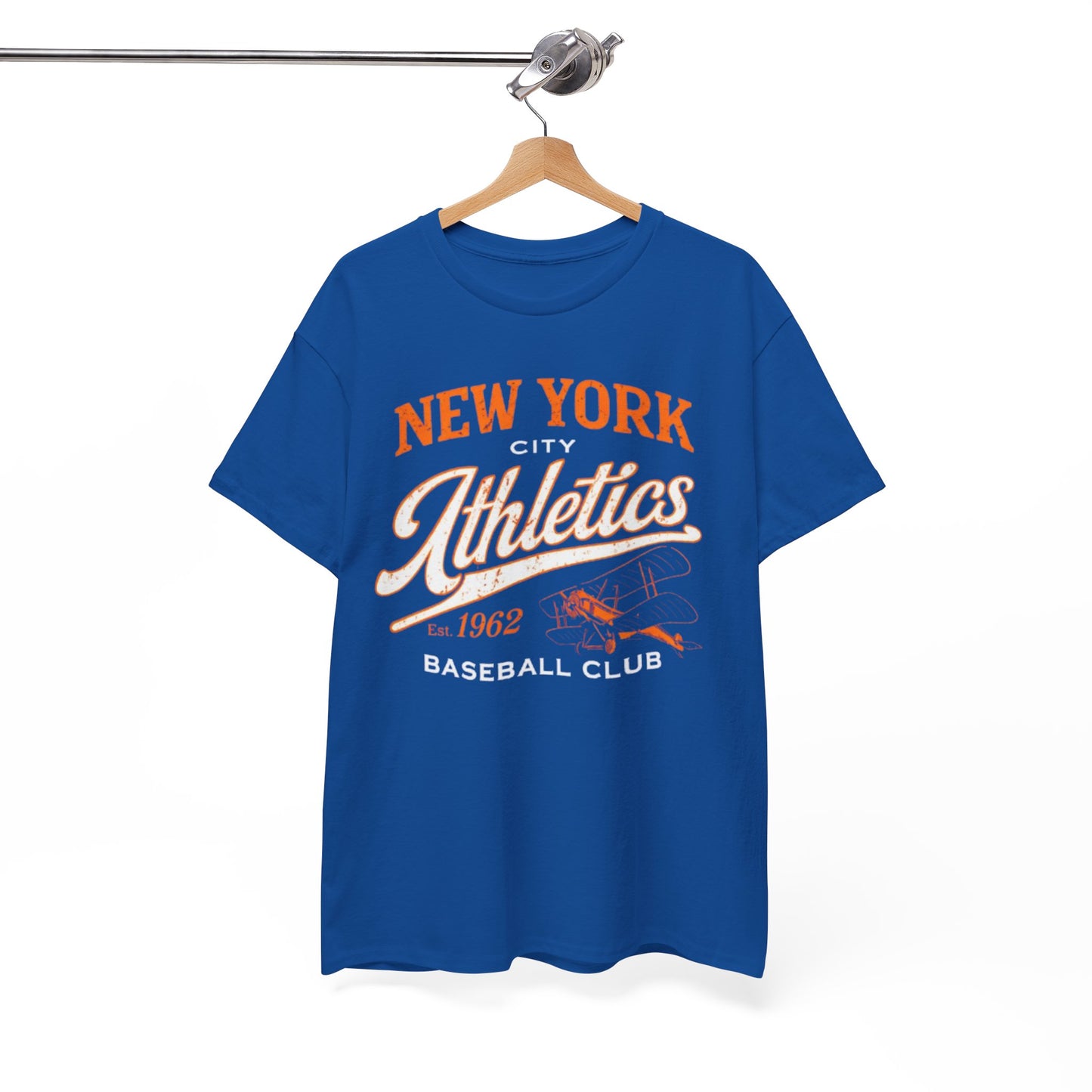 New York City Athletics Baseball Club Tee — Retro 1962 Baseball Graphic Shirt