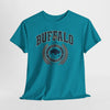 Lavender Buffalo Crest Tee – Vintage Buffalo Logo T-Shirt