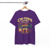 White Smoke Chi-Town Sound Blues and Jazz Live Music T-Shirt – Chicago Vintage Music Graphic Tee